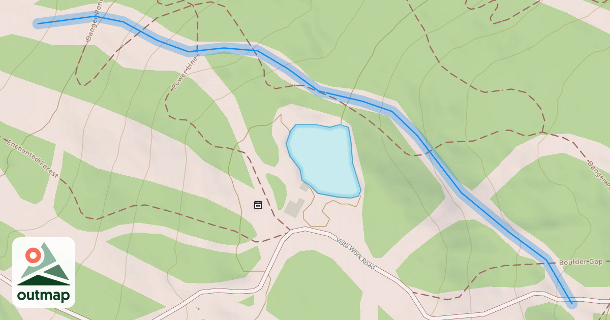 Map of Moose Run