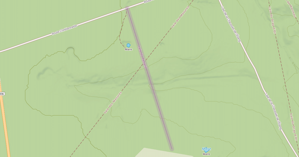 Map preview of Laie du Renard