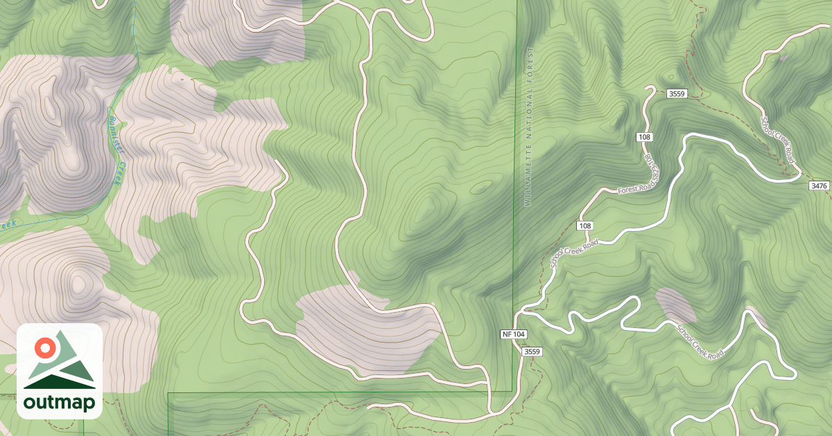 Map of GUISTINA LAND  ACCESS