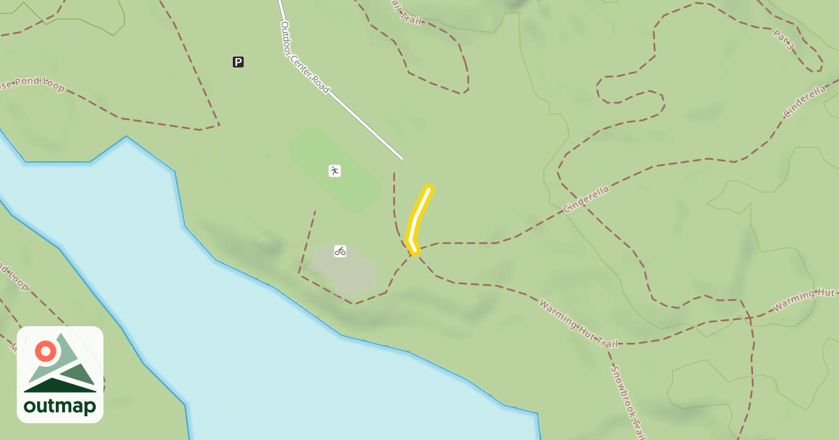 Map of Warming Hut Trail