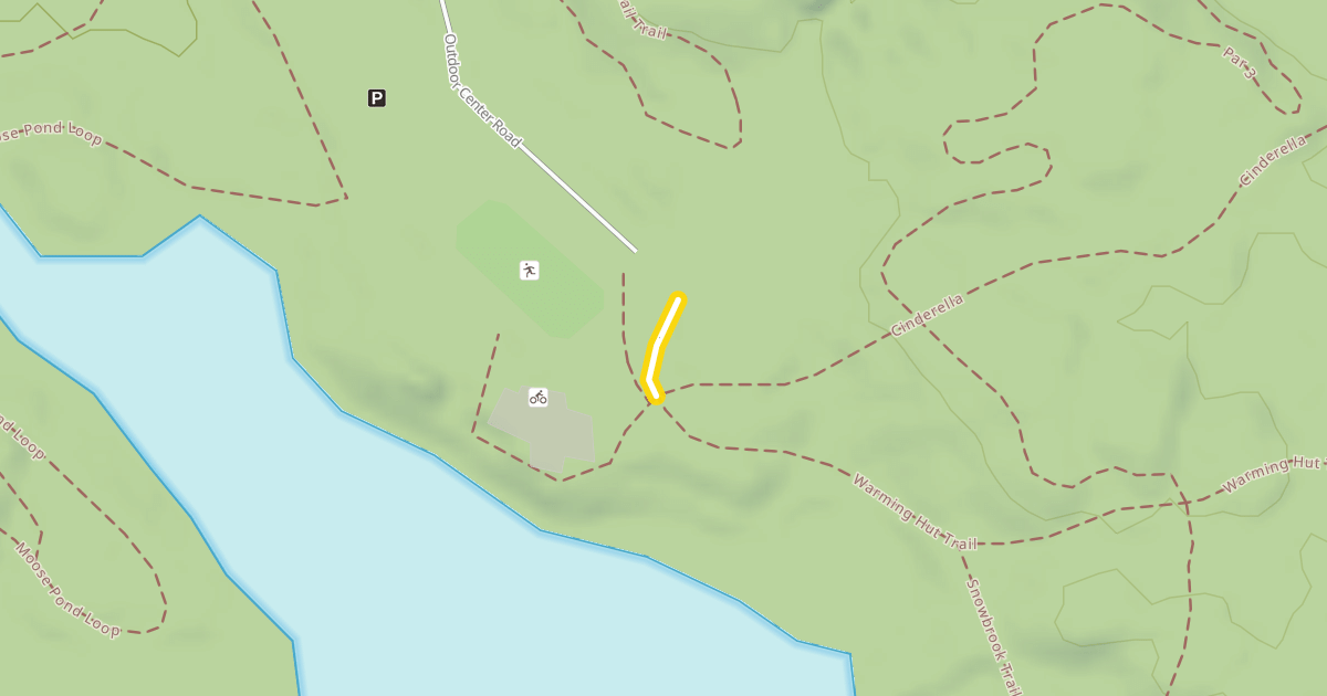 Map preview of Warming Hut Trail