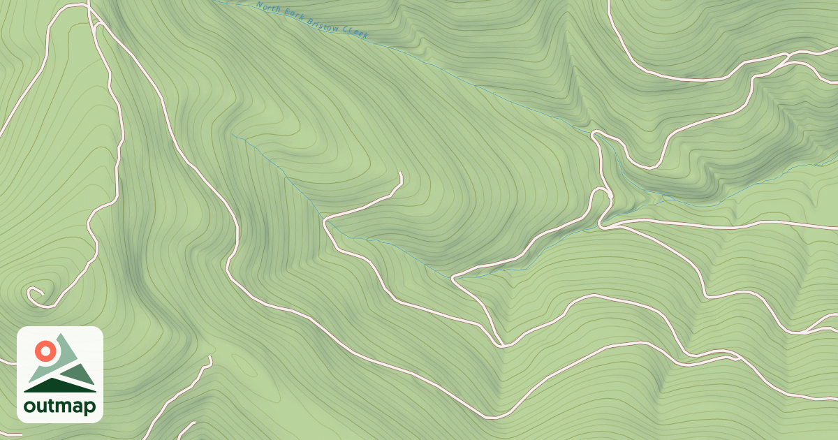 Map of BANFIELD MTN