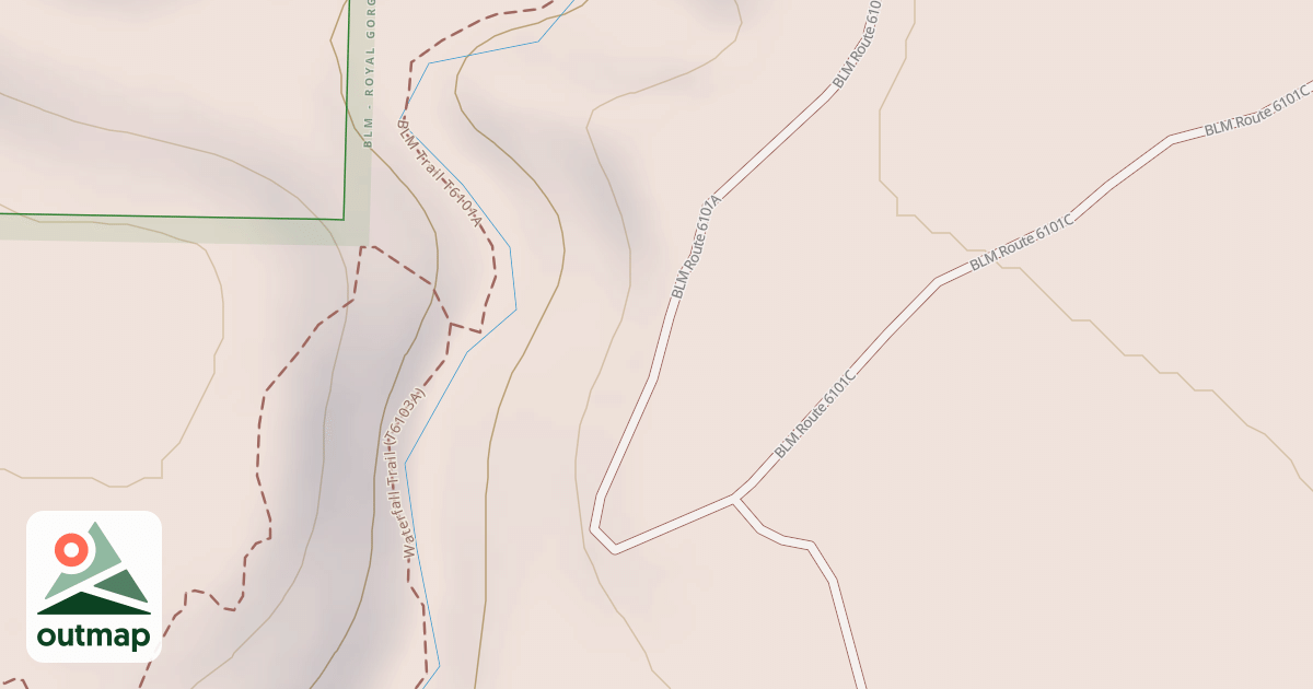 Map of BLM National GTLF Public Motorized Roads 8548641c-a13d-44ee-9bef-a6d1cde05cd6