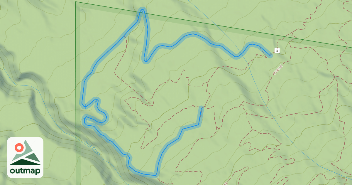Map of Canyon Loop Trail