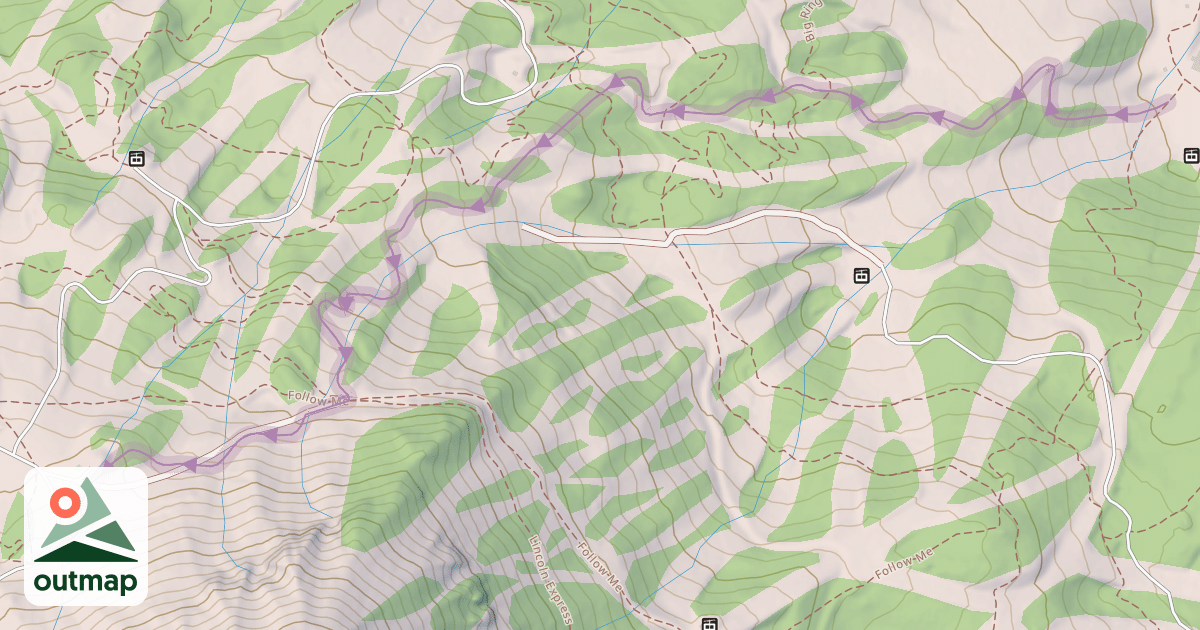 Map of Bullet DH