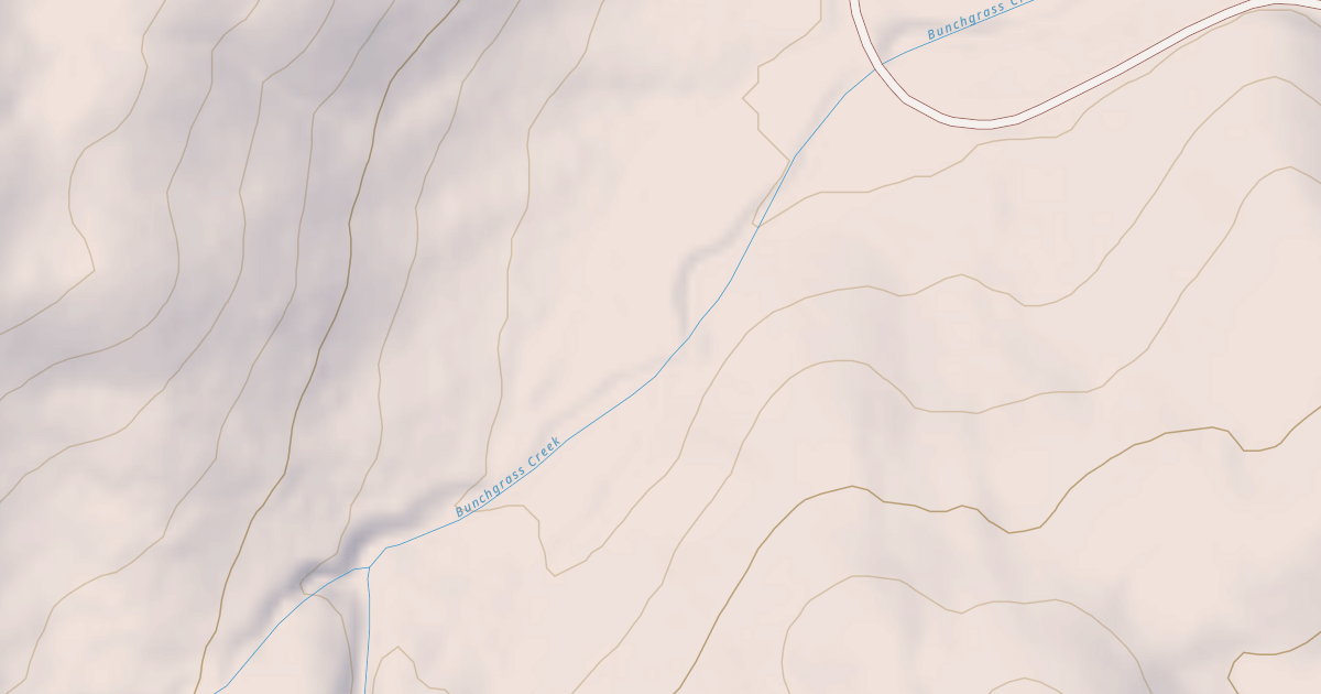 Map preview of BUNCHGRASS SOUTH