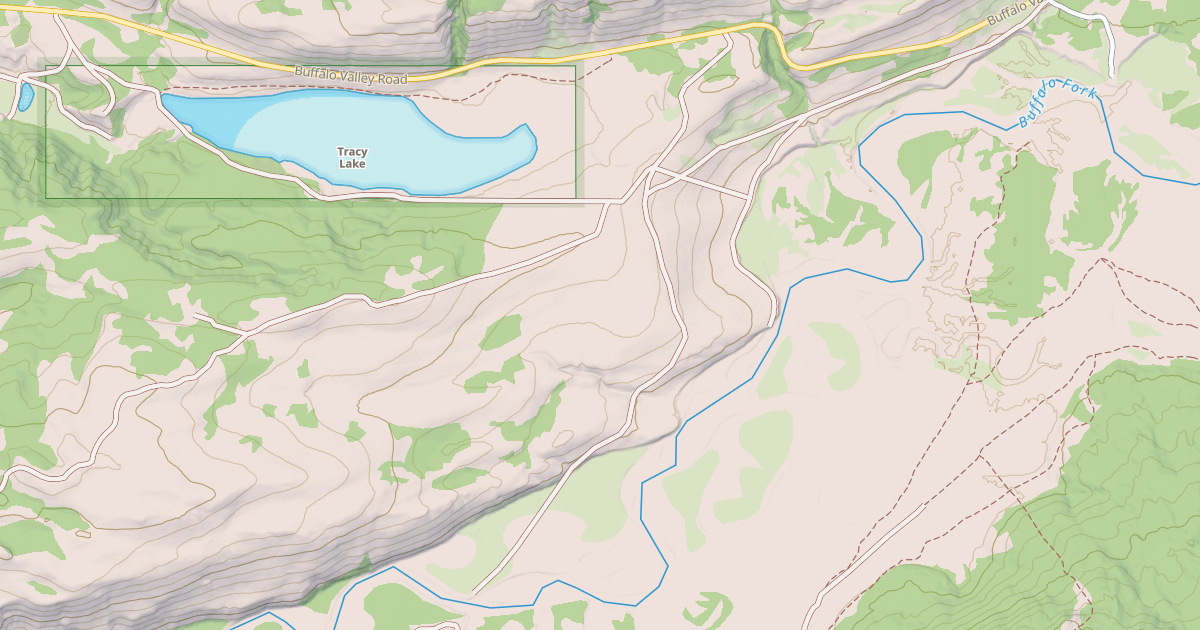 Map preview of BUFFALO RIVER