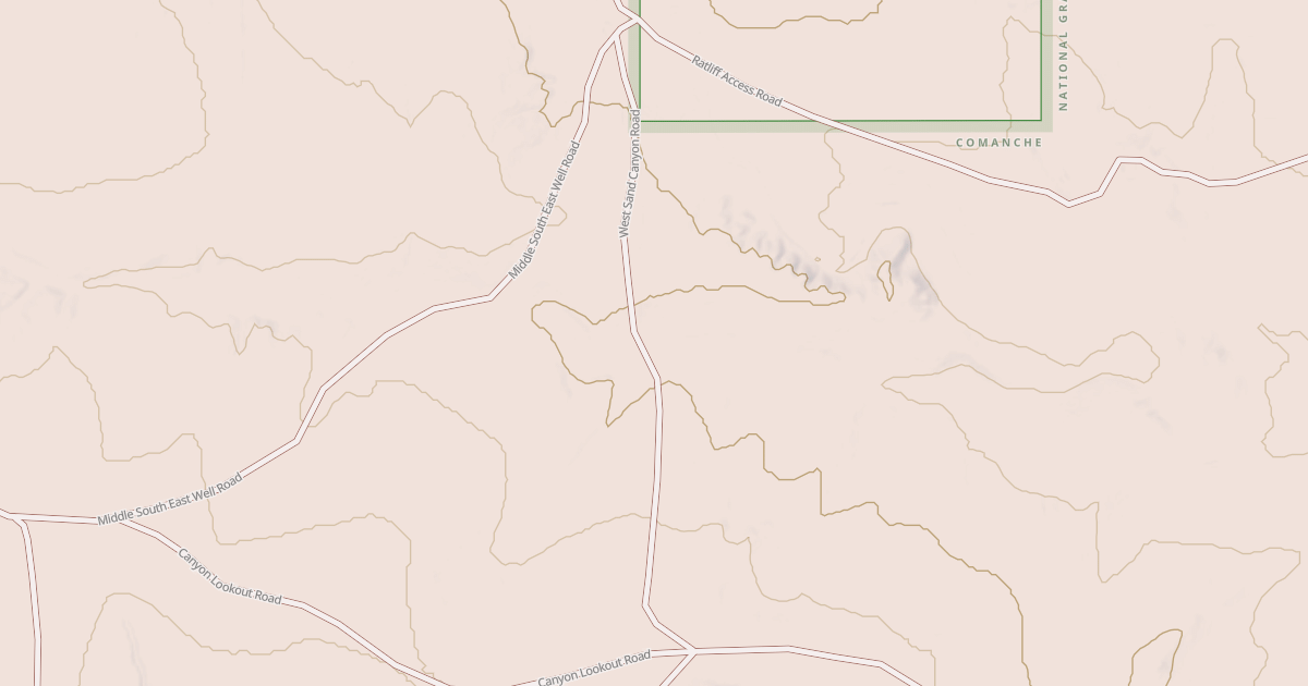 Map preview of WEST SAND CANYON