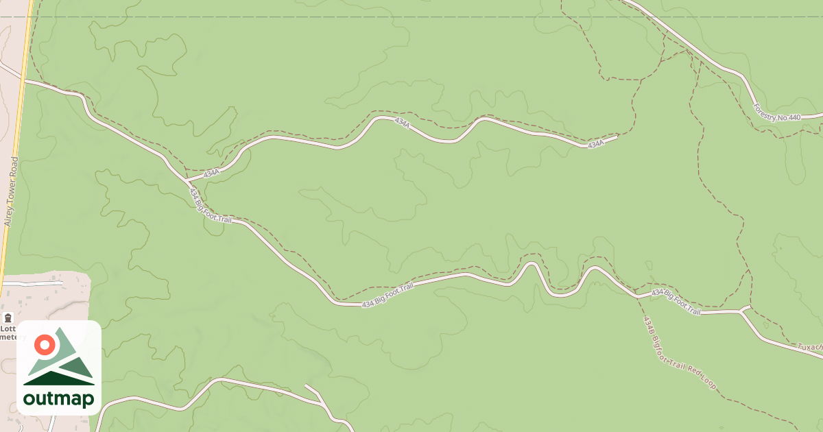 Map of BRIDGE BRANCH