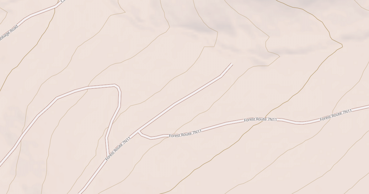 Map preview of USFS Motor Vehicle Use Map Trails 323314010602