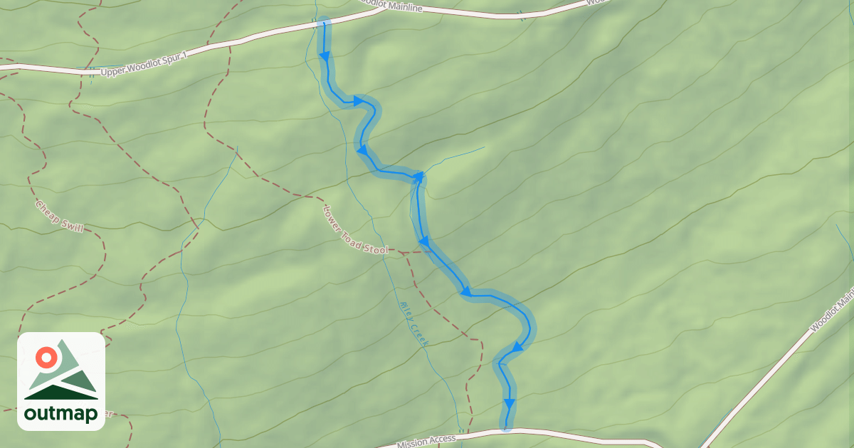 Map of B-Line