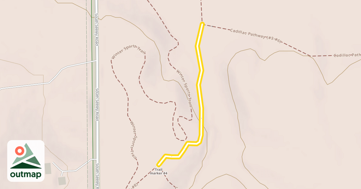 Map of Cadillac Pathway (#3-#4)