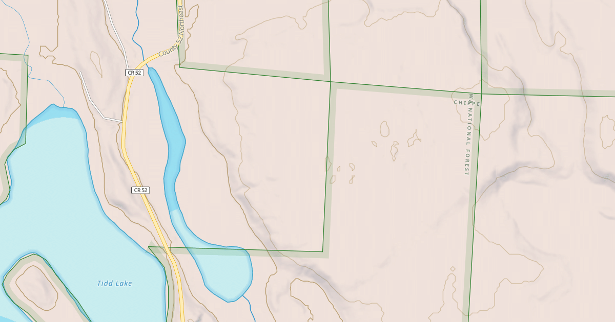 Map preview of CASS CO. 52 SPUR 2094