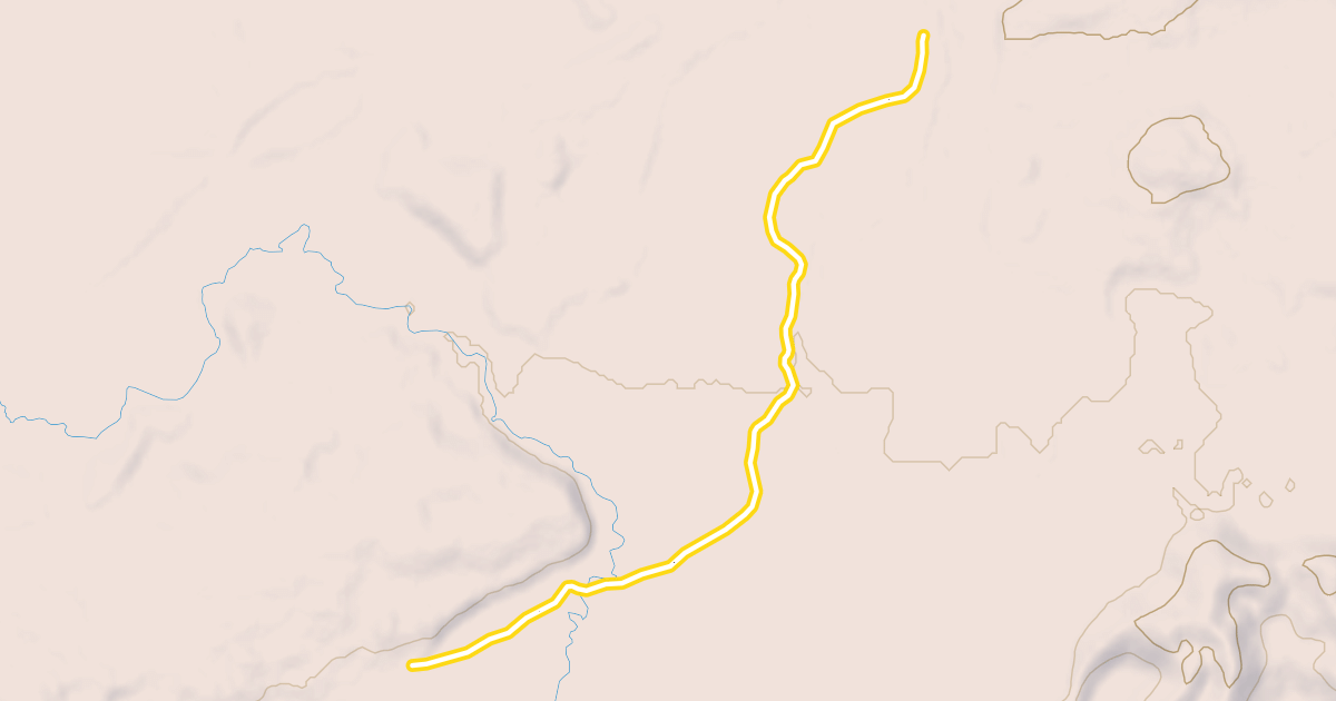Map preview of Secret Trail