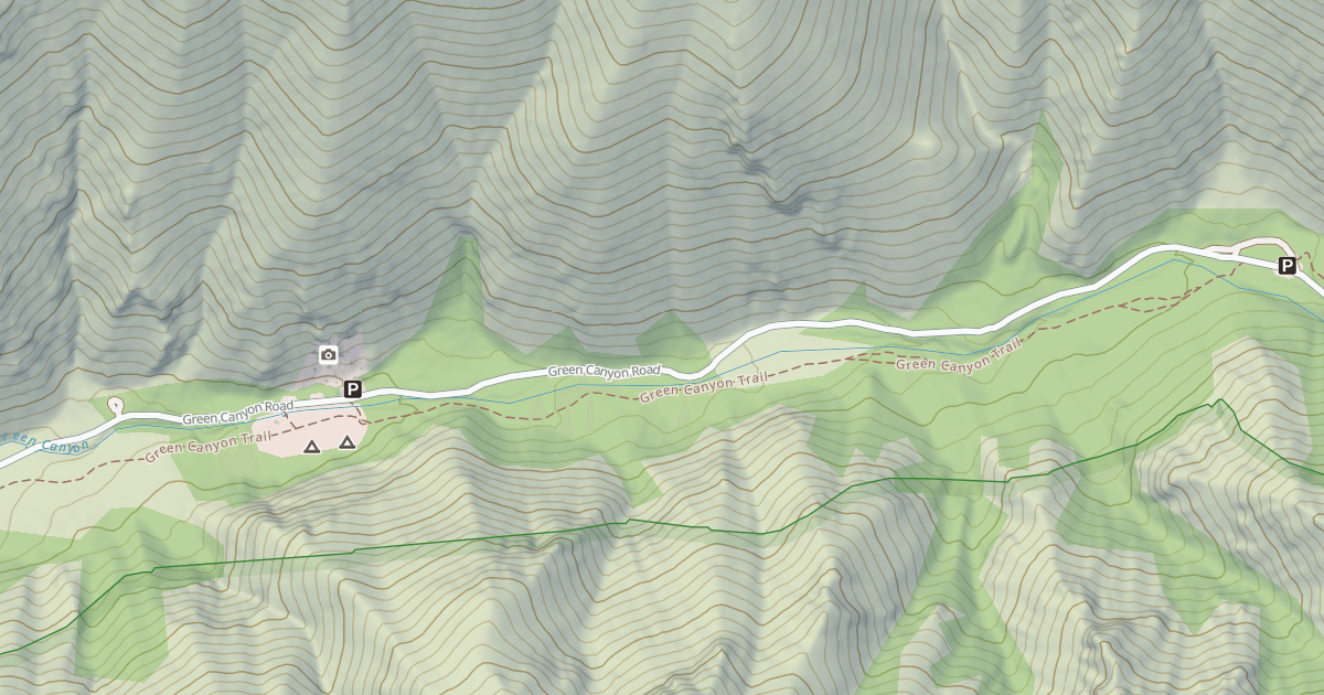 Map preview of GREEN CANYON