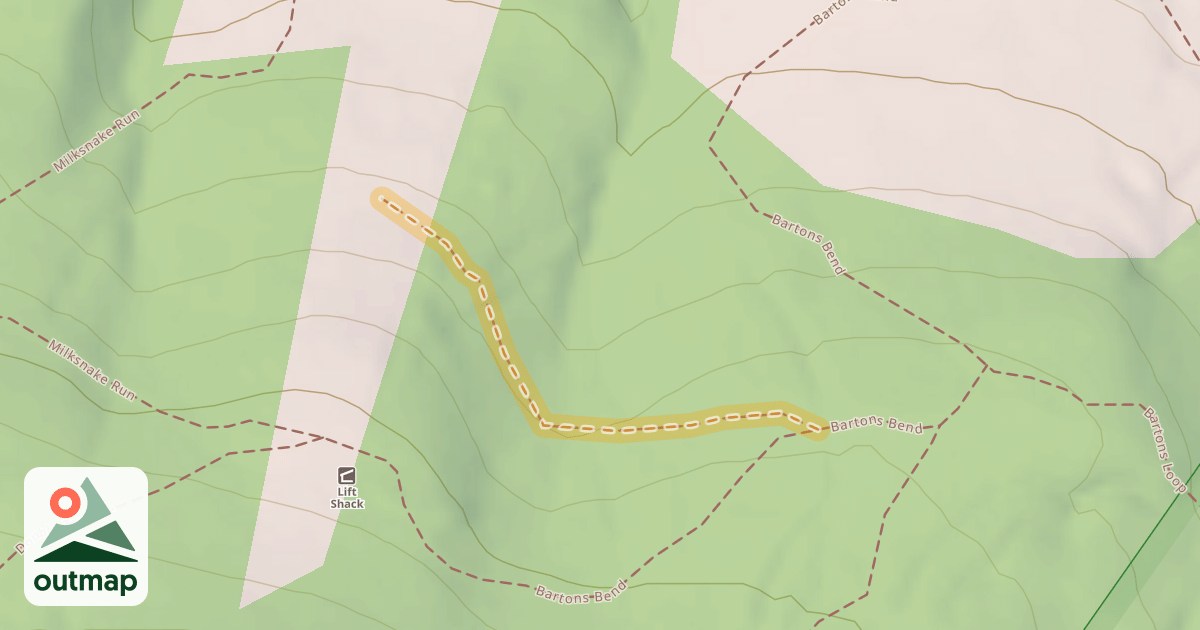 Map of Liftshack Ascent