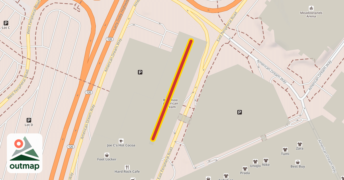 Map of The BIG Express Quad