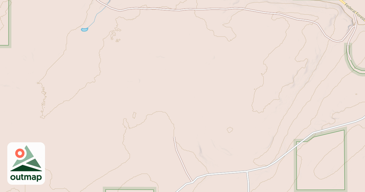 Map of USFS Motor Vehicle Use Map Trails 24461