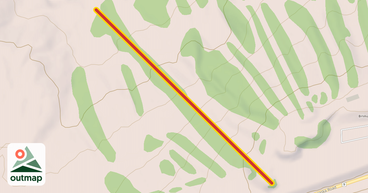 Map of T-Bar #8