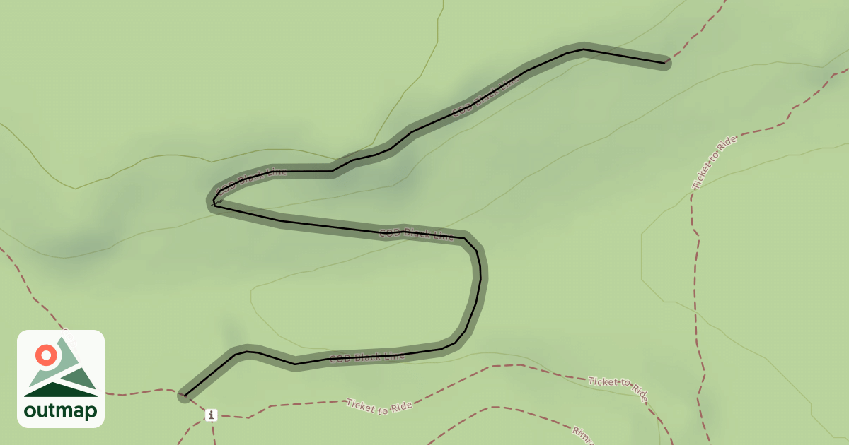 Map of COD Black Line