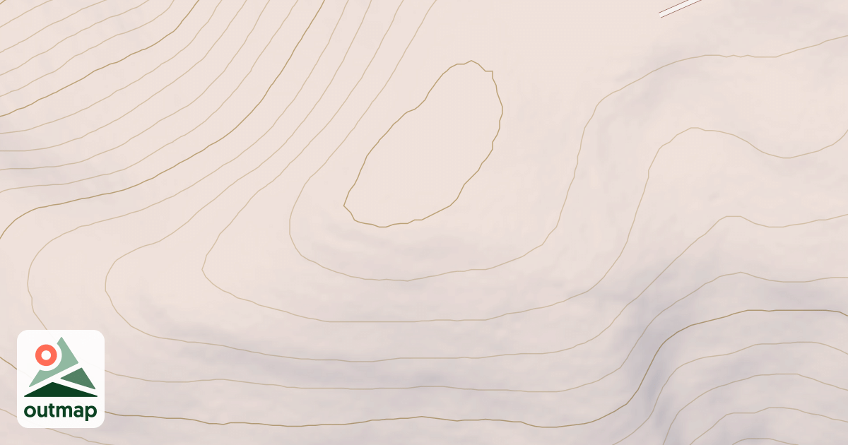 Map of Ellison Mountain