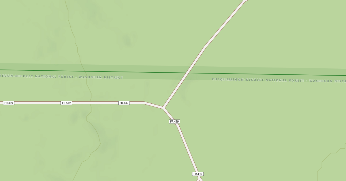 Map preview of FR 439G