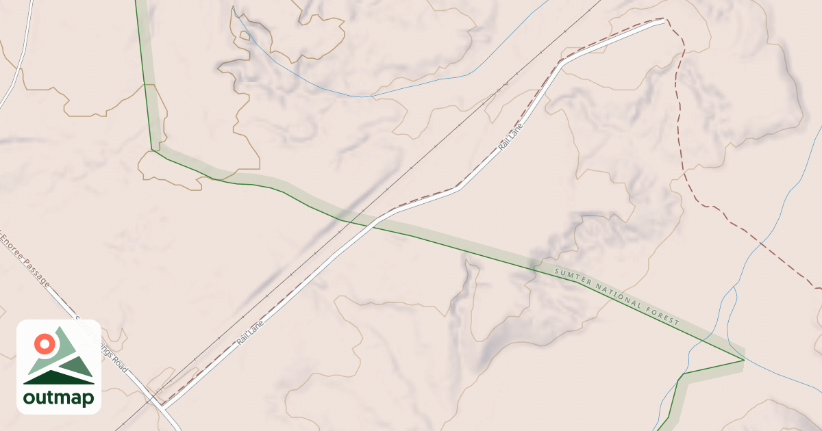 Map of RAIL LANE