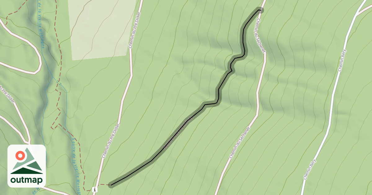 Map of Sentier des confinés