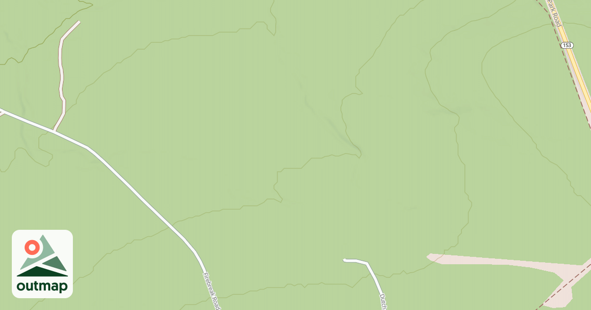Map of S.B. Elliott State Park Snowmobile Trails