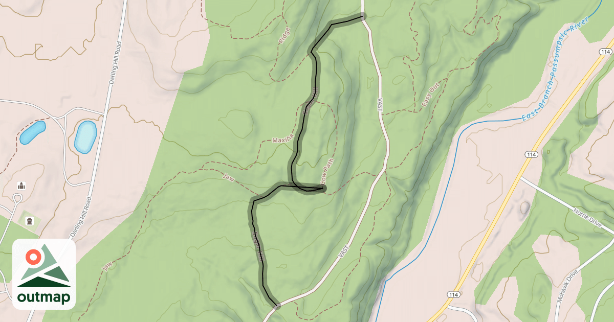 Map of Sugar Hill