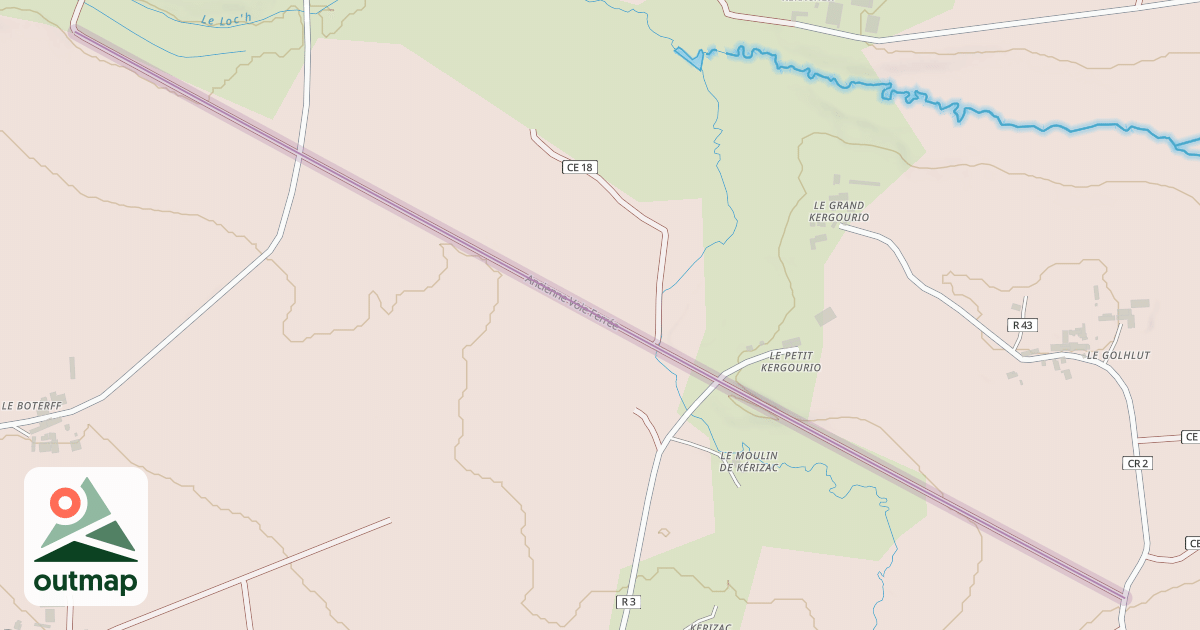 Map of Ancienne Voie Ferrée