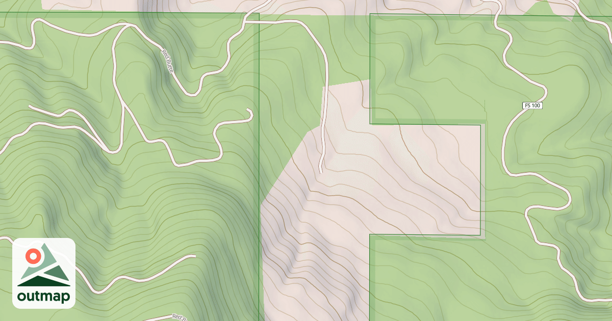 Map of CABIN T.S.