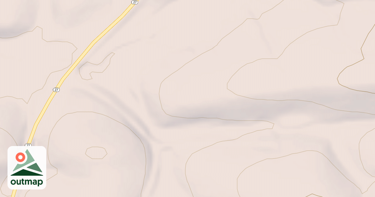 Map of BOWERS SPUR