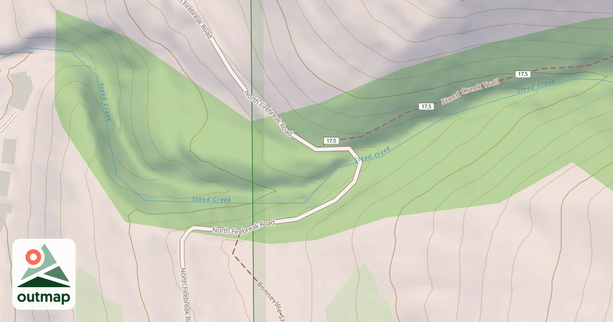Map of NORTH FIREBREAK