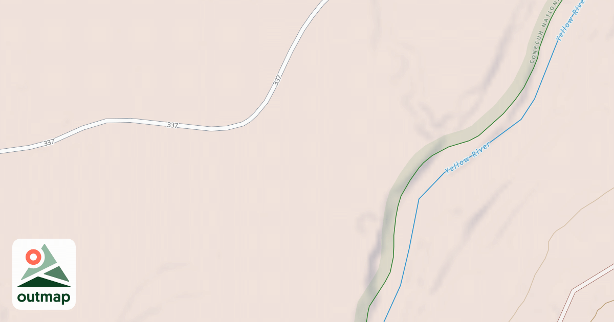 Map of BLACK BRIDGE ROAD