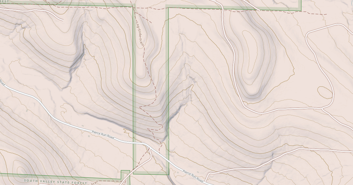 Map preview of Snowmobile Trail