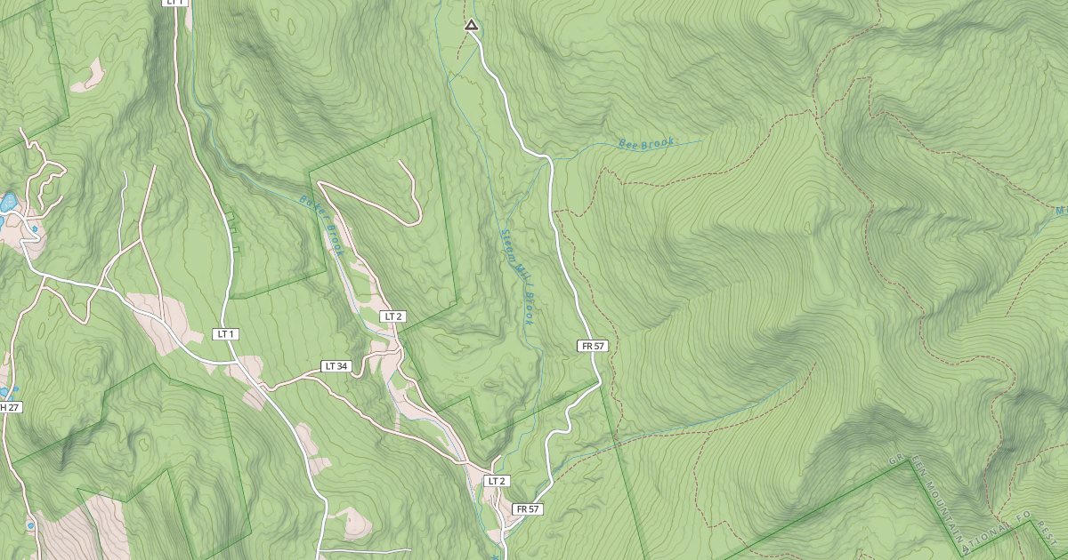 Map preview of FURNACE BROOK
