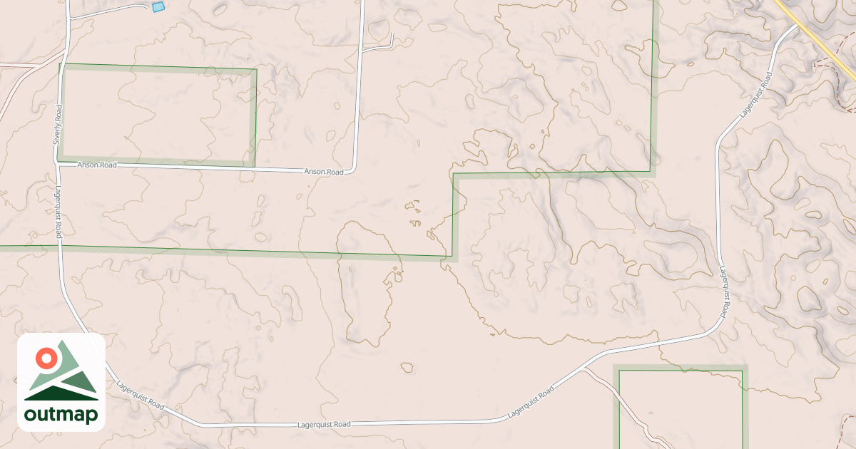 Map of LAGERQUIST ROAD