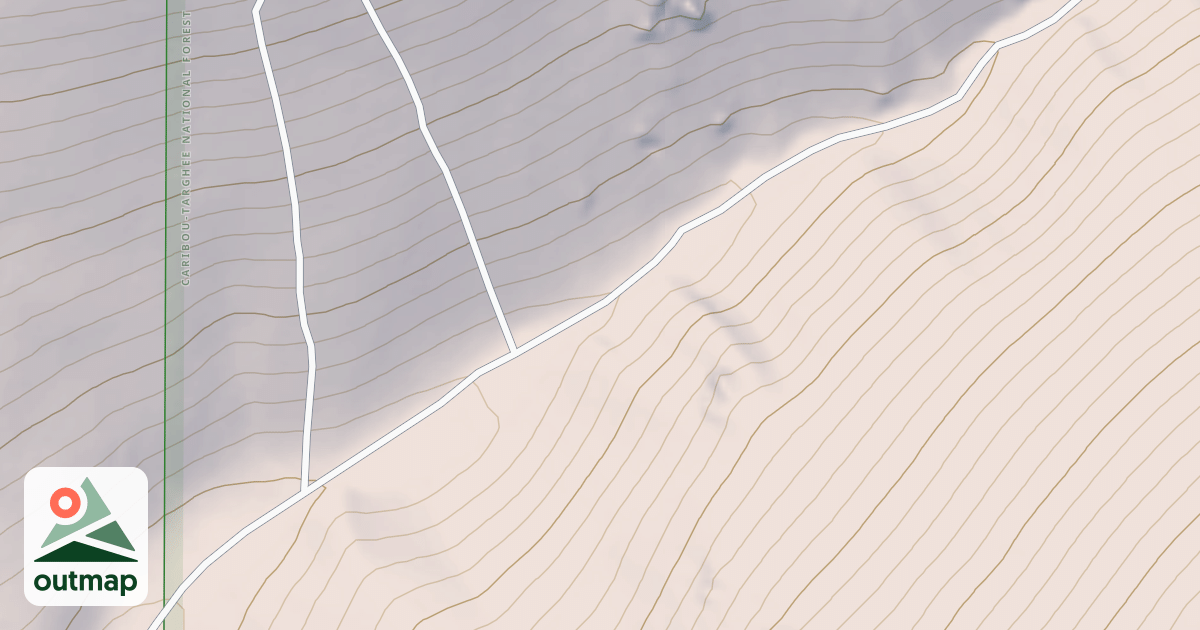 Map of BARE CANYON