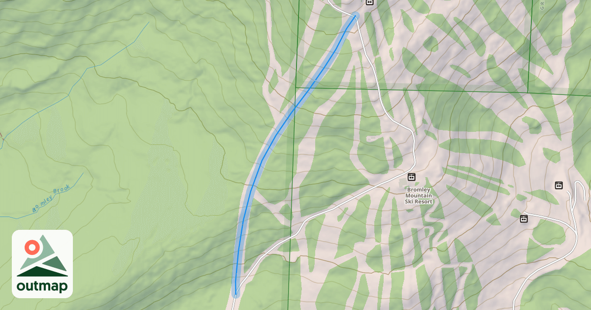 Map of Upper Thruway