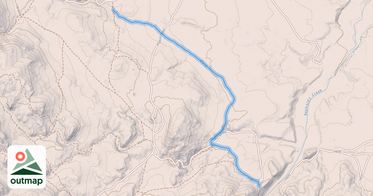 Map of W310