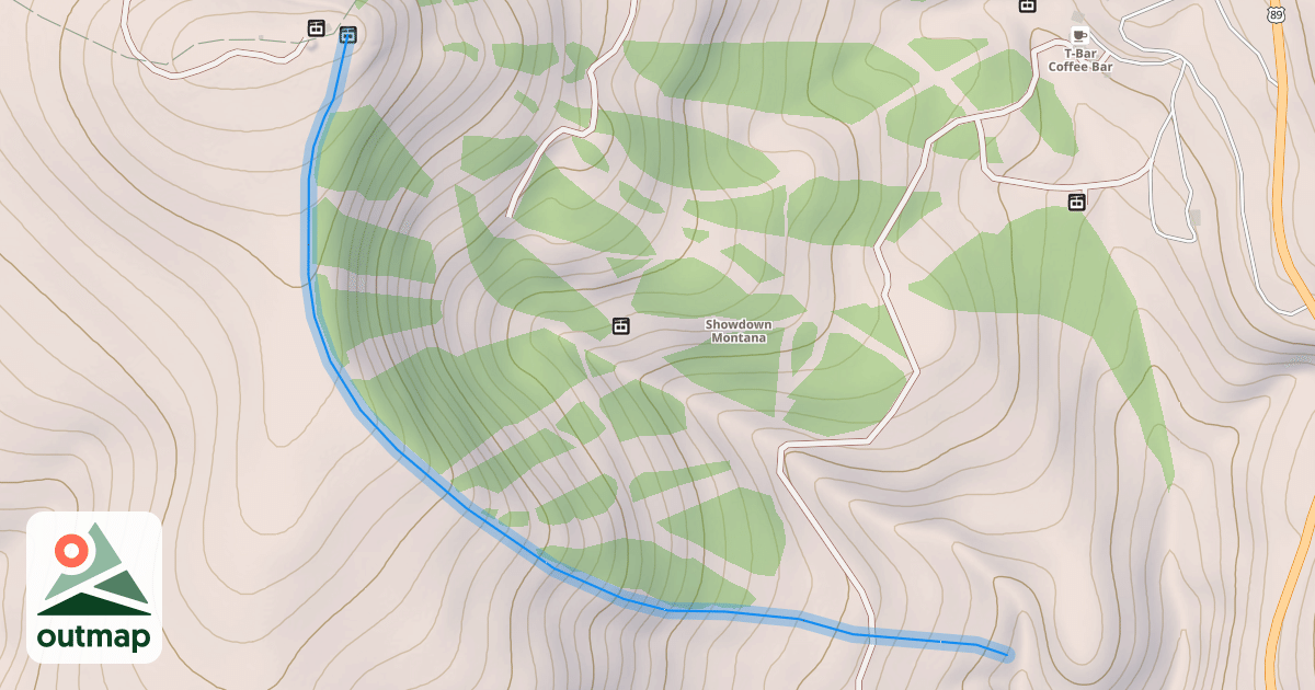 Map of King's Ridge