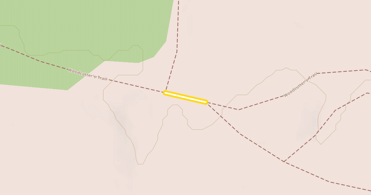 Map preview of Woodcutter's Trail