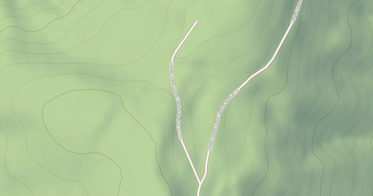 Map preview of USFS National Forest System Roads {1122C95F-718B-4DF6-9BB2-743C24A2DF8F}