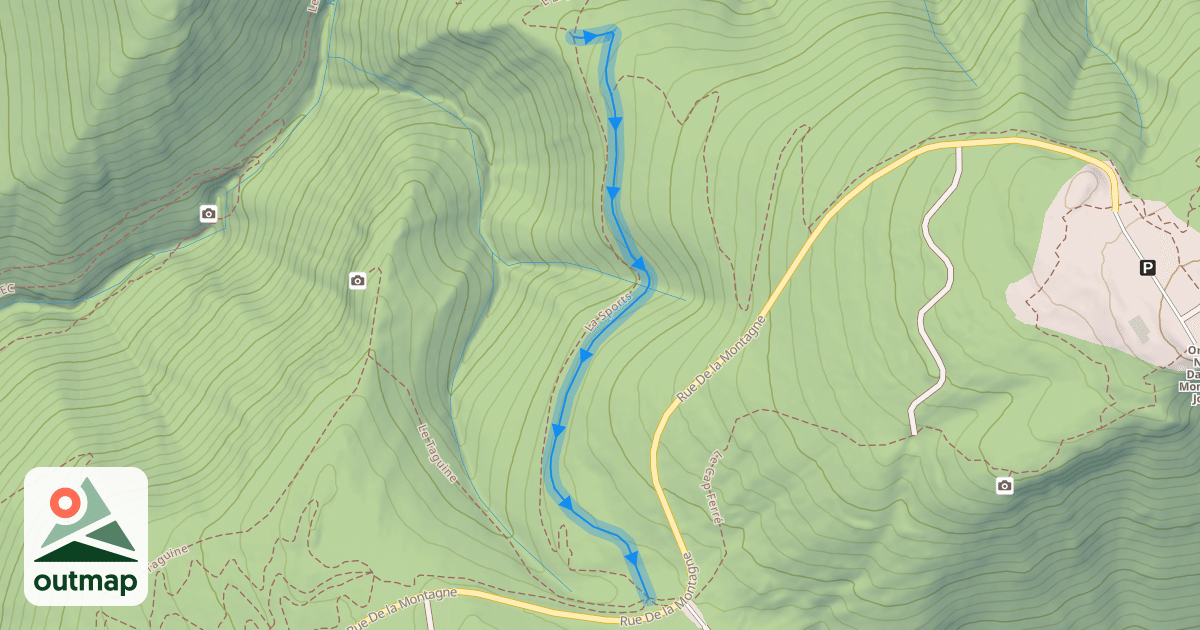 Map of Le Monti