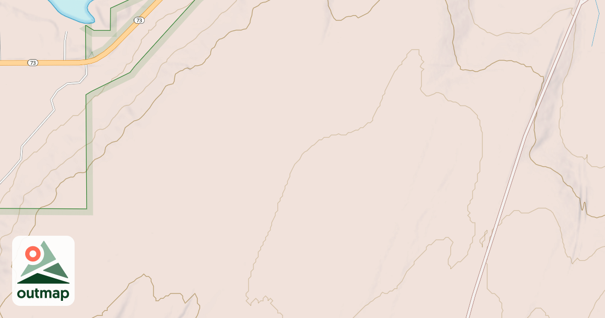 Map of USFS Motor Vehicle Use Map Trails 21744