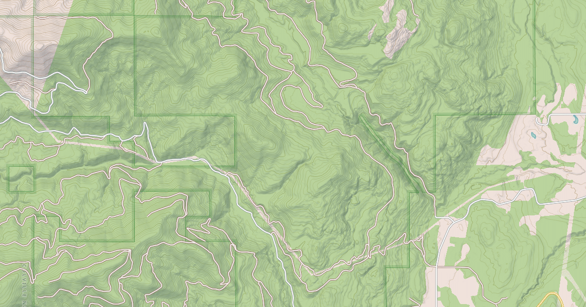 Map preview of SMALLE RIDGE