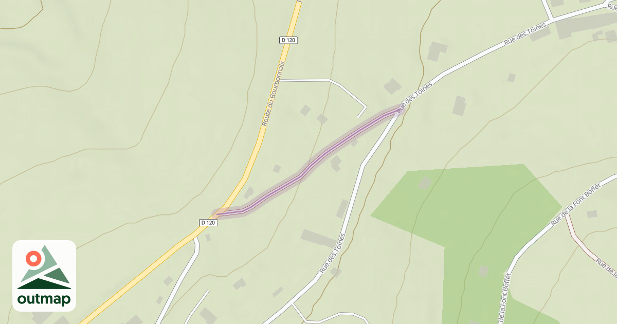 Map of Chemin des Genêts