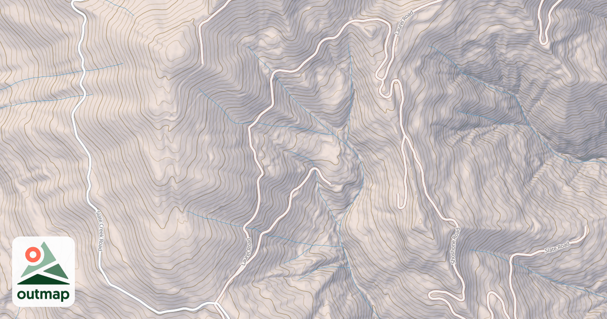 Map of LAUREL
