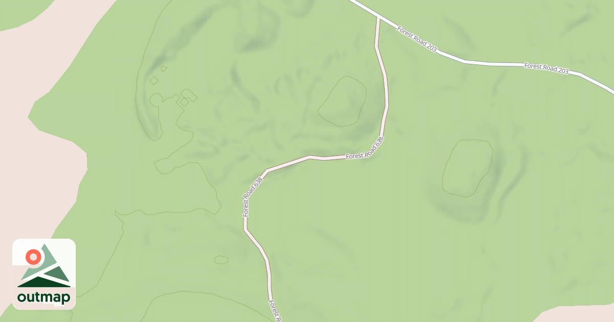 Map of FR 638